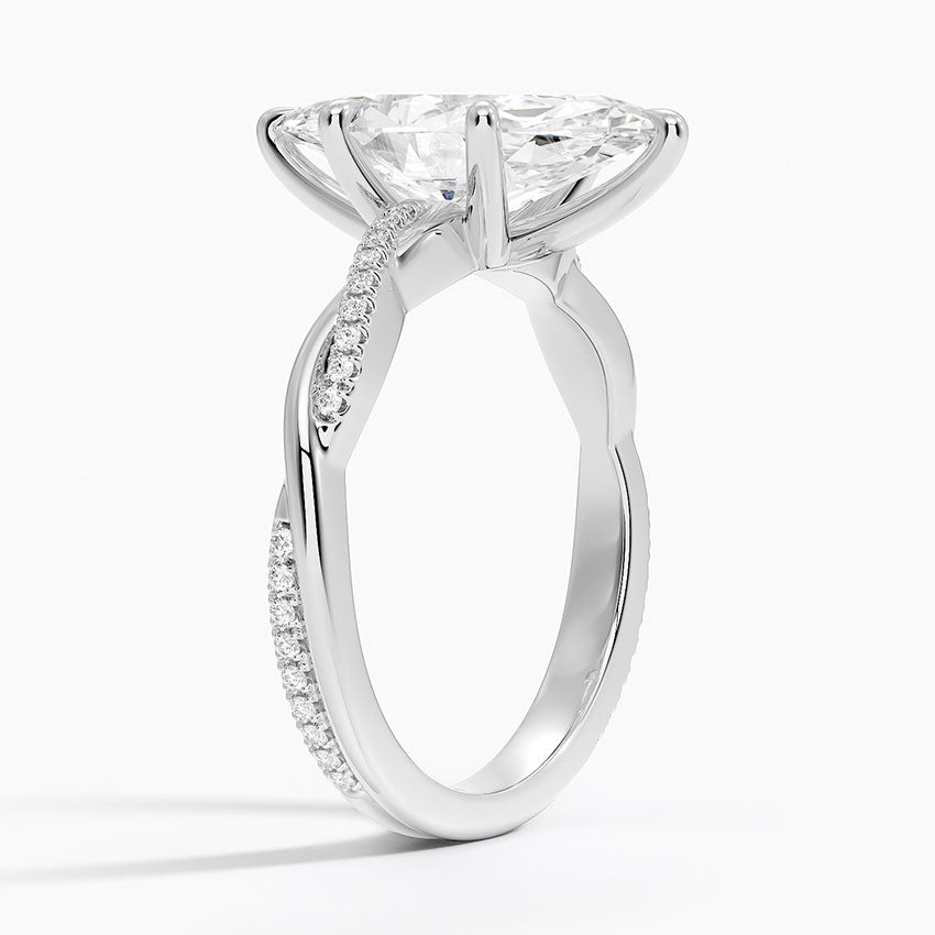 ecomposer-view with diamond shape-marquise,ecomposer-size-3-ct,ecomposer-metal type-white-gold-18k,