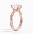 ecomposer-view with diamond shape-oval,ecomposer-size-3-ct,ecomposer-metal type-rose-gold-18k