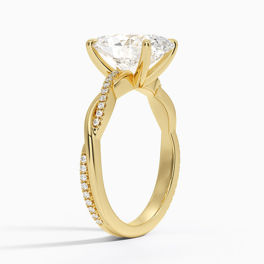 ecomposer-view with diamond shape-oval,ecomposer-size-3-ct,ecomposer-metal type-yellow-gold-18k