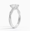 ecomposer-view with diamond shape-pear,ecomposer-size-1.5-ct,ecomposer-metal type-white-gold-18k