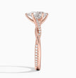 ecomposer-view with diamond shape-pear,ecomposer-size-1-ct,ecomposer-metal type-rose-gold-18k