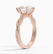 ecomposer-view with diamond shape-pear,ecomposer-size-2.5-ct,ecomposer-metal type-rose-gold-18k