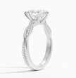 ecomposer-view with diamond shape-pear,ecomposer-size-2-ct,ecomposer-metal type-white-gold-18k