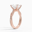 ecomposer-view with diamond shape-princess,ecomposer-size-2.5-ct,ecomposer-metal type-rose-gold-18k