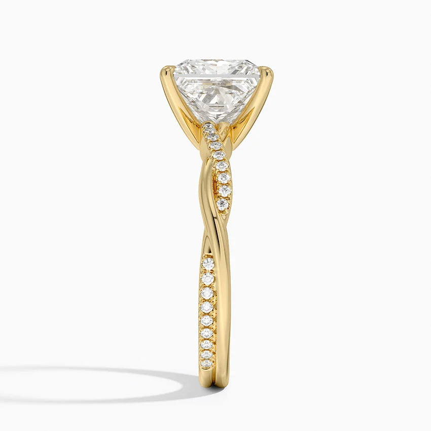 ecomposer-view with diamond shape-princess,ecomposer-size-2.5-ct,ecomposer-metal type-yellow-gold-18k