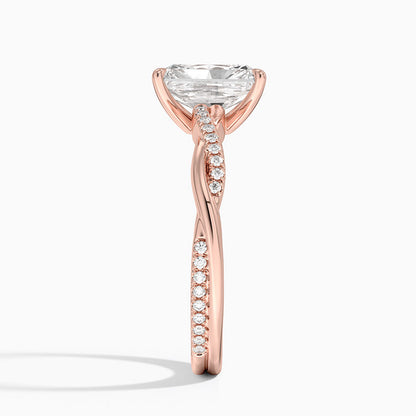 ecomposer-view with diamond shape-radiant,ecomposer-size-1.5-ct,ecomposer-metal type-rose-gold-18k