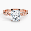 ecomposer-view with diamond shape-radiant,ecomposer-size-1.5-ct,ecomposer-metal type-rose-gold-18k