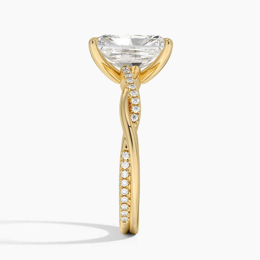 ecomposer-view with diamond shape-radiant,ecomposer-size-2.5-ct,ecomposer-metal type-yellow-gold-18k