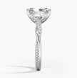 ecomposer-view with diamond shape-radiant,ecomposer-size-2-ct,ecomposer-metal type-white-gold-18k