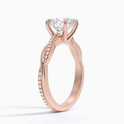 ecomposer-view with diamond shape-round,ecomposer-size-1.5-ct,ecomposer-metal type-rose-gold-18k