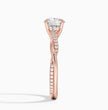 ecomposer-view with diamond shape-round,ecomposer-size-1-ct,ecomposer-metal type-rose-gold-18k