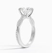 ecomposer-view with diamond shape-round,ecomposer-size-2-ct,ecomposer-metal type-white-gold-18k