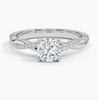 ecomposer-view with diamond shape-cushion,ecomposer-size-1-ct,ecomposer-metal type-white-gold-18k