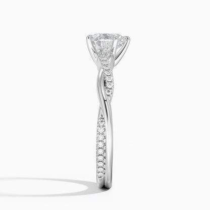 ecomposer-view with diamond shape-heart,ecomposer-size-1-ct,ecomposer-metal type-white-gold-18k