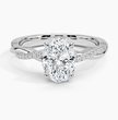 ecomposer-metal type-white-gold-18K,ecomposer-ring setting-twisted