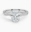 ecomposer-metal type-white-gold-18K,ecomposer-ring setting-twisted