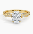 ecomposer-metal type-yellow-gold-18K,ecomposer-ring setting-twisted