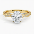 ecomposer-metal type-yellow-gold-18K,ecomposer-ring setting-twisted
