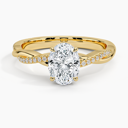 ecomposer-view with diamond shape-oval,ecomposer-size-1-ct,ecomposer-metal type-yellow-gold-18k