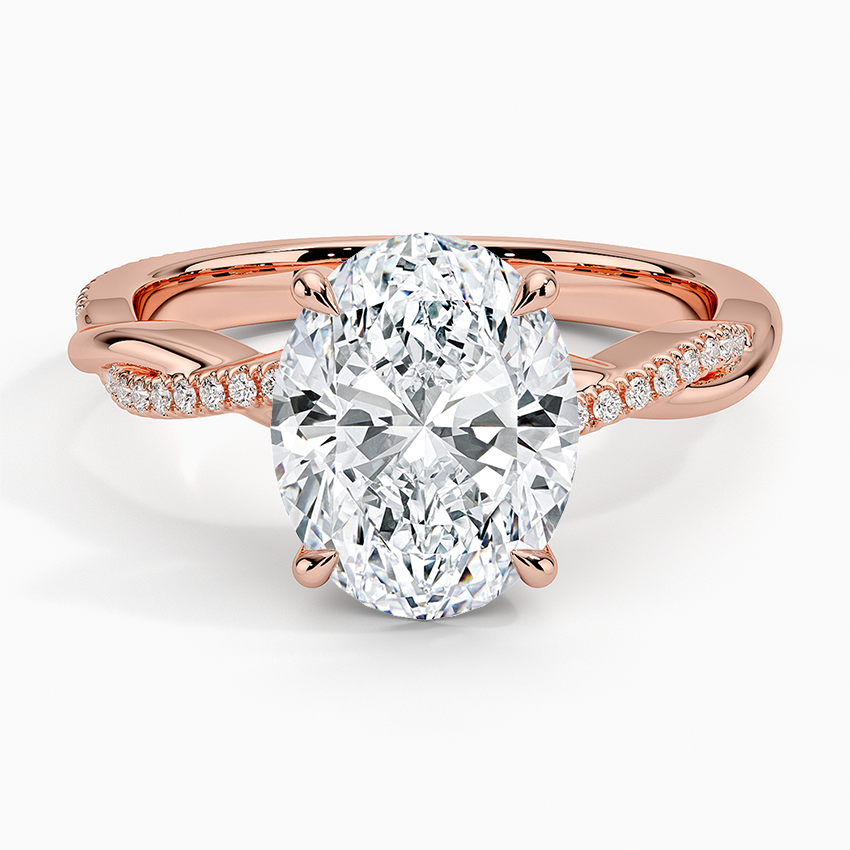 ecomposer-view with diamond shape-oval,ecomposer-size-2.5-ct,ecomposer-metal type-rose-gold-18k