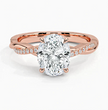 ecomposer-view with diamond shape-oval,ecomposer-size-2-ct,ecomposer-metal type-rose-gold-18k