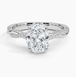 ecomposer-view with diamond shape-oval,ecomposer-size-2-ct,ecomposer-metal type-white-gold-18k