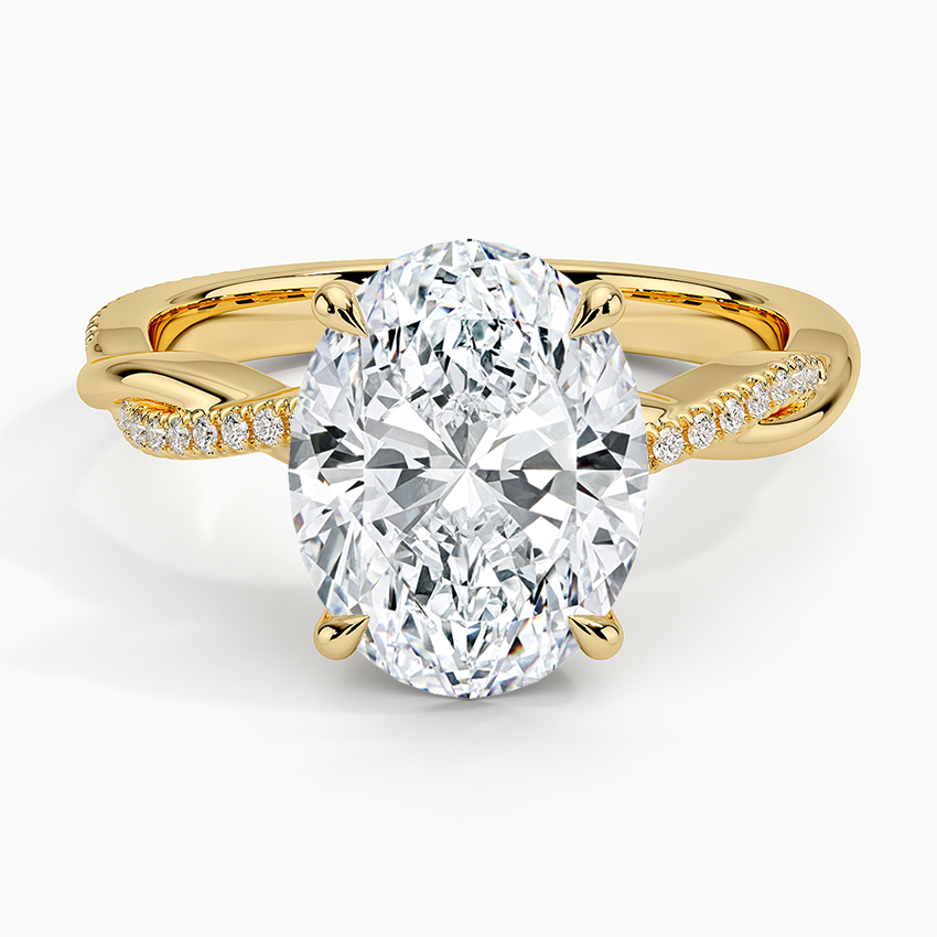 ecomposer-view with diamond shape-oval,ecomposer-size-3-ct,ecomposer-metal type-yellow-gold-18k