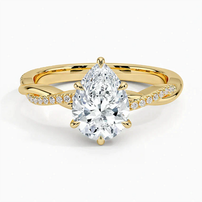 ecomposer-view with diamond shape-pear,ecomposer-size-1.5-ct,ecomposer-metal type-yellow-gold-18k