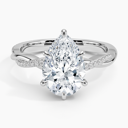 ecomposer-view with diamond shape-pear,ecomposer-size-2.5-ct,ecomposer-metal type-white-gold-18k