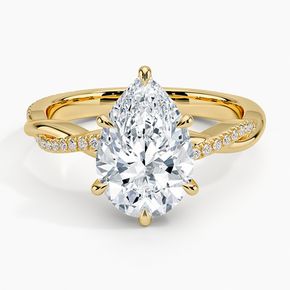 ecomposer-view with diamond shape-pear,ecomposer-size-2.5-ct,ecomposer-metal type-yellow-gold-18k