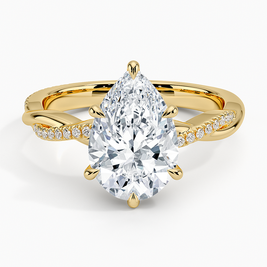 ecomposer-view with diamond shape-pear,ecomposer-size-2.5-ct,ecomposer-metal type-yellow-gold-18k