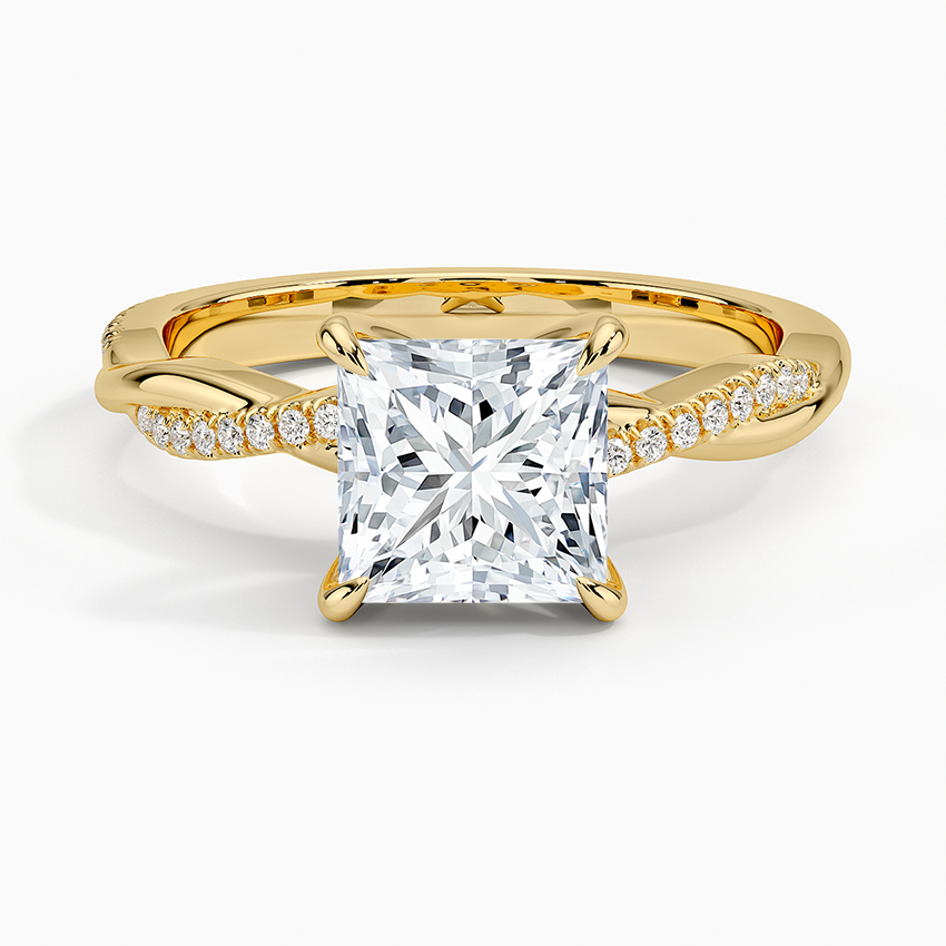 ecomposer-view with diamond shape-princess,ecomposer-size-1.5-ct,ecomposer-metal type-yellow-gold-18k