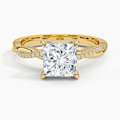 ecomposer-view with diamond shape-princess,ecomposer-size-1.5-ct,ecomposer-metal type-yellow-gold-18k