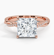 ecomposer-view with diamond shape-princess,ecomposer-size-2.5-ct,ecomposer-metal type-rose-gold-18k