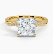 ecomposer-view with diamond shape-princess,ecomposer-size-2-ct,ecomposer-metal type-yellow-gold-18k