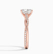 ecomposer-view with diamond shape-radiant,ecomposer-size-1-ct,ecomposer-metal type-rose-gold-18k