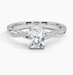 ecomposer-view with diamond shape-radiant,ecomposer-size-1-ct,ecomposer-metal type-white-gold-18k