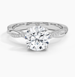 ecomposer-metal type-white-gold-18K,ecomposer-ring setting-twisted