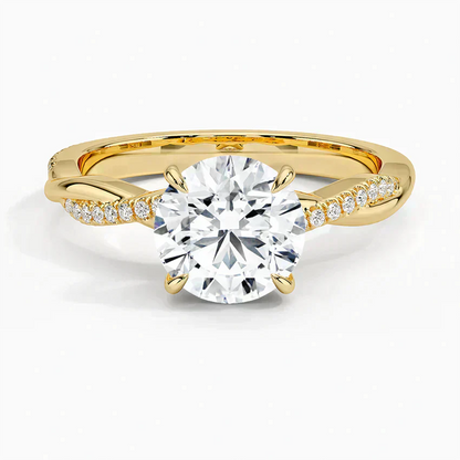 ecomposer-view with diamond shape-round,ecomposer-size-1.5-ct,ecomposer-metal type-yellow-gold-18k