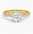 ecomposer-metal type-yellow-gold-18K,ecomposer-ring setting-twisted