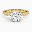 ecomposer-view with diamond shape-round,ecomposer-size-2-ct,ecomposer-metal type-yellow-gold-18k