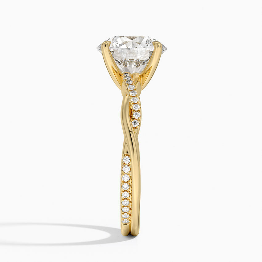 ecomposer-view with diamond shape-round,ecomposer-size-2.5-ct,ecomposer-metal type-yellow-gold-18k