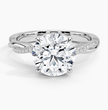 ecomposer-metal type-white-gold-18K,ecomposer-ring setting-twisted