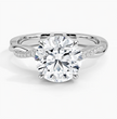 ecomposer-metal type-white-gold-18K,ecomposer-ring setting-twisted
