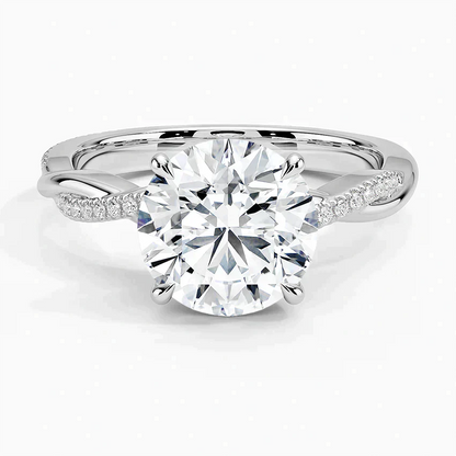 ecomposer-view with diamond shape-round,ecomposer-size-2.5-ct,ecomposer-metal type-white-gold-18k