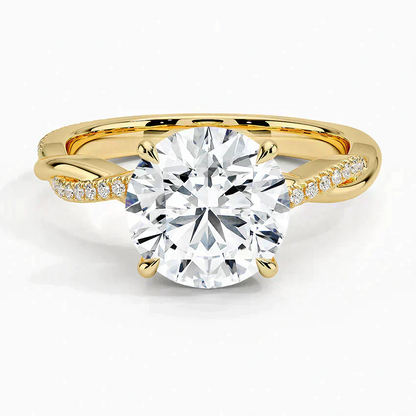 ecomposer-view with diamond shape-round,ecomposer-size-2.5-ct,ecomposer-metal type-yellow-gold-18k