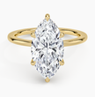 ecomposer-view with diamond shape-marquise, ecomposer-metal type-yellow-gold-18k